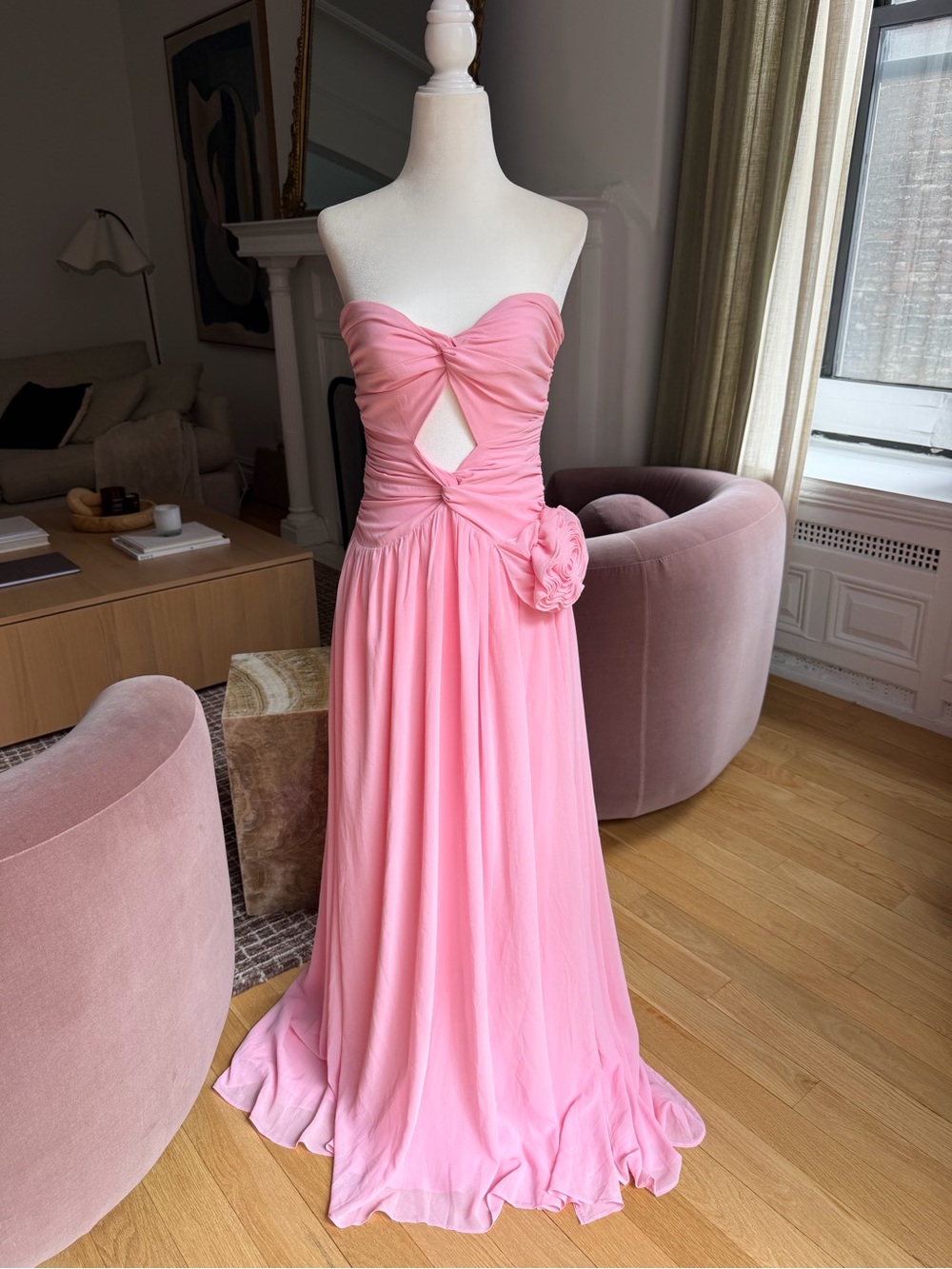 Runaway by Rozalia Pink Gown
